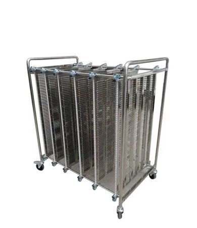 Xe đẩy ESD ba tầng bằng thép không gỉ 907 * 257 * 1060