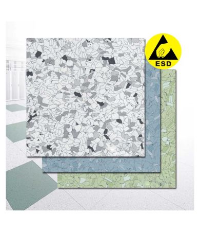 Gạch lát sàn Vinyl PVC chống tĩnh điện phòng sạch